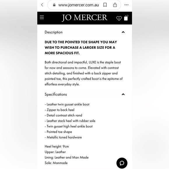 Jo mercer luxe black patent ankle boots size 39 - Picture 6 of 13